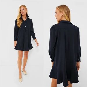 NWT Tuckernuck Navy Crepe Callahan Dress